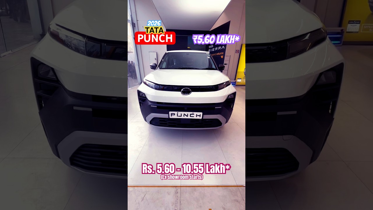 Tata PUNCH 2026, 5,60 лакхов ₹ #tatapunch2026 #tatapunch #tatapunch2025