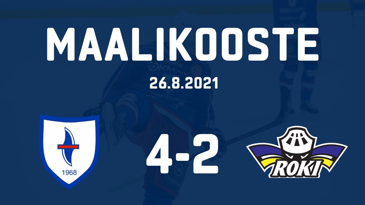 Maalikooste: Hokki–RoKi 26.8.2021, Harjoitusottelu