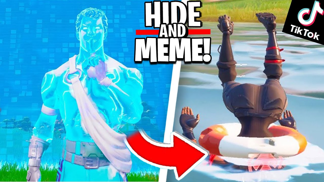 Nicht Lachen = Unmöglich Hide and Tiktoks in Fortnite