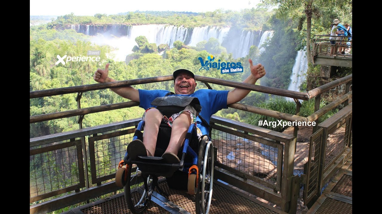 Cataratas argentinas de Iguazu con silla de ruedas