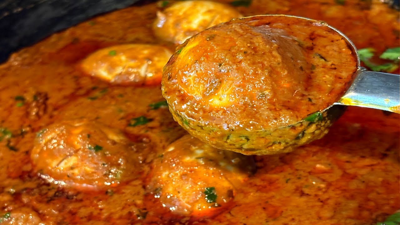 RESTAURANT STYLE EGG MASAL GRAVY | RESTAURANT STYLE EGG MASALA | EGG CURRY