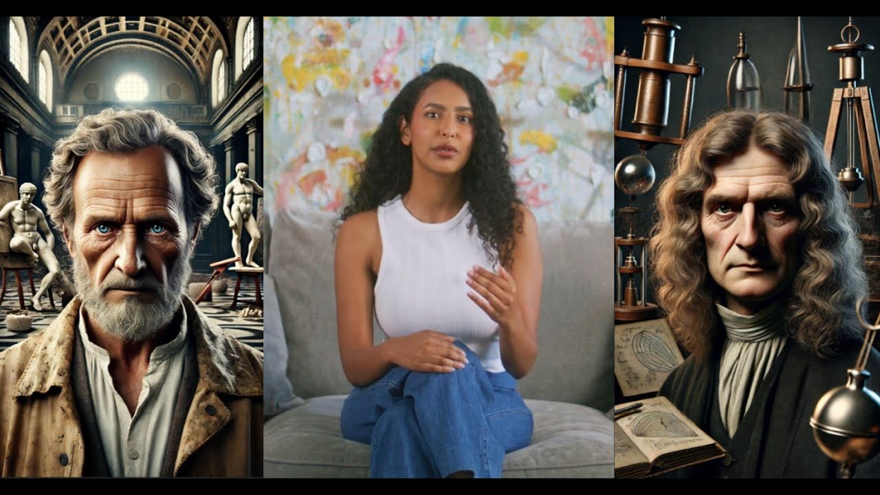 Michelangelo and Sir Newton Debate AI's Creativity | The Impossible Podcast Ep3