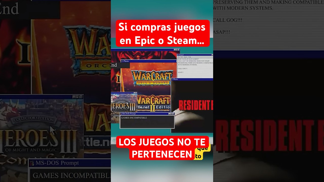La &uacute;nica tienda que si te vende los juegos digitales #shorts #videojuegos #gog #steam