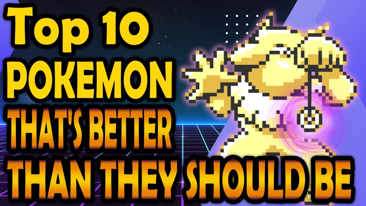 Top 10 Gen 1 Pok&eacute;mon Way Better Than They Should Be