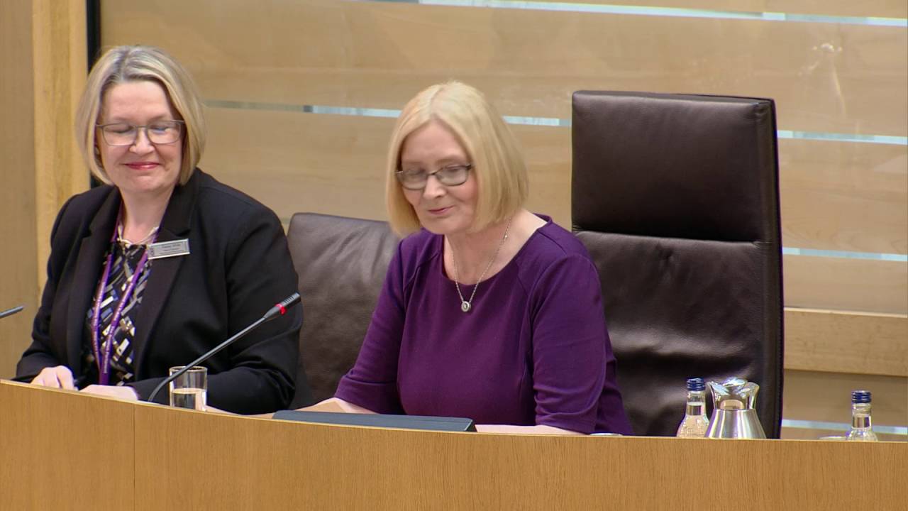 Election of the Presiding Officer (Part 1) - 12 May 2016