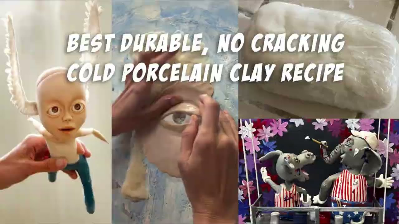 Best  No Cracking Cold Porcelain Clay recipe