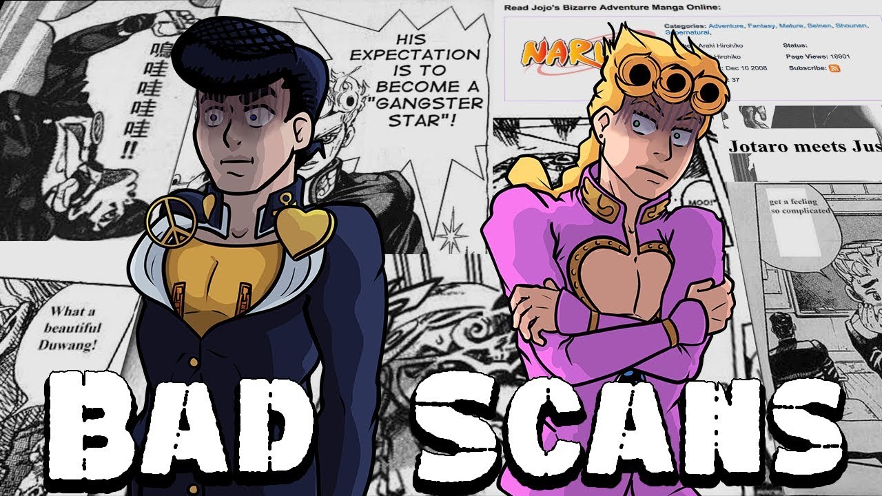 Сканирование и история неудачных сканов JoJo