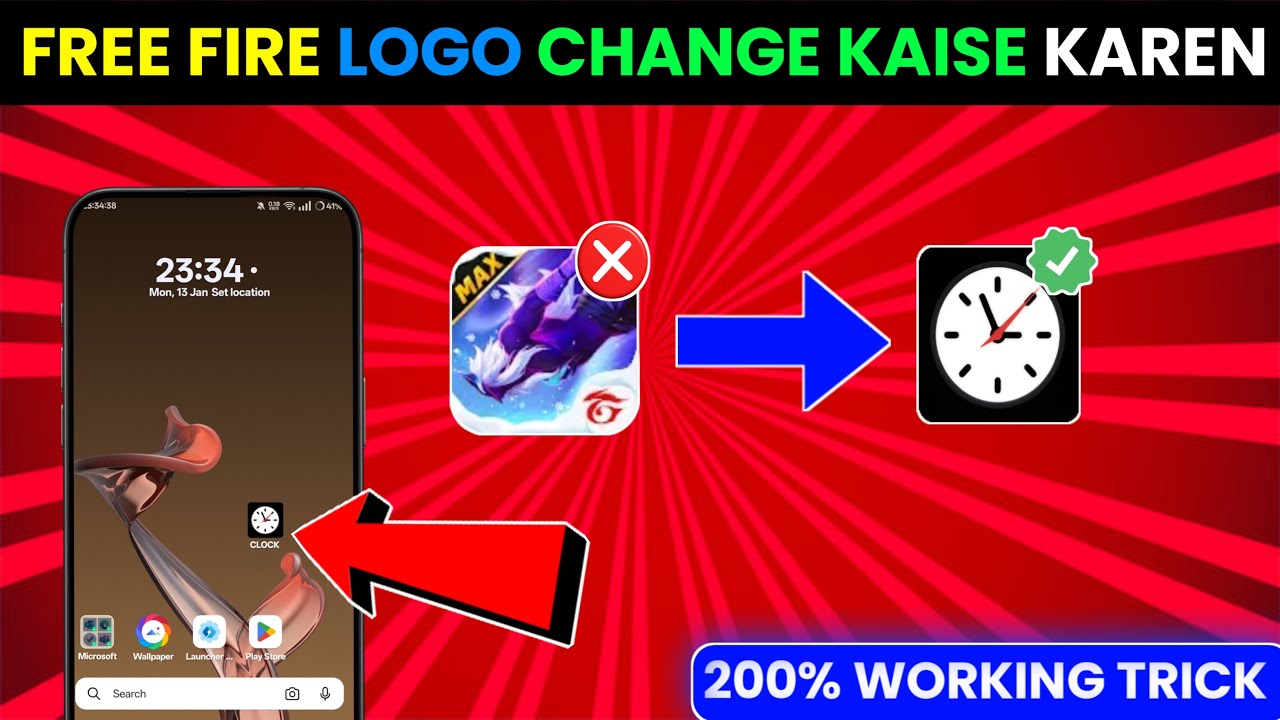 HOW TO CHANGE FREE FIRE LOGO || FREE FIRE LOGO CHANGE KAISE KAREN || FREE FIRE LOGO CHANGE ||FF LOGO
