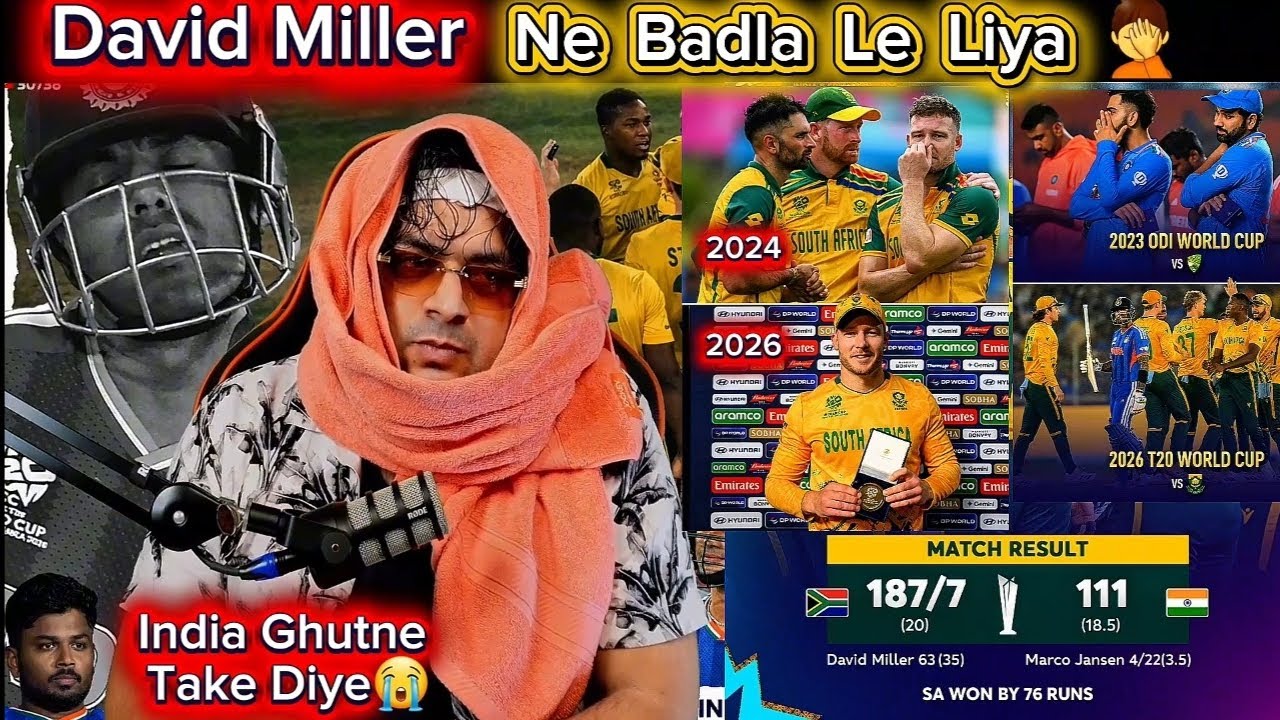 Miller Ka Badla 😱 | Abhishek Again Fail 🤦 | Ind vs SA Super 8 | T20 WC 2026