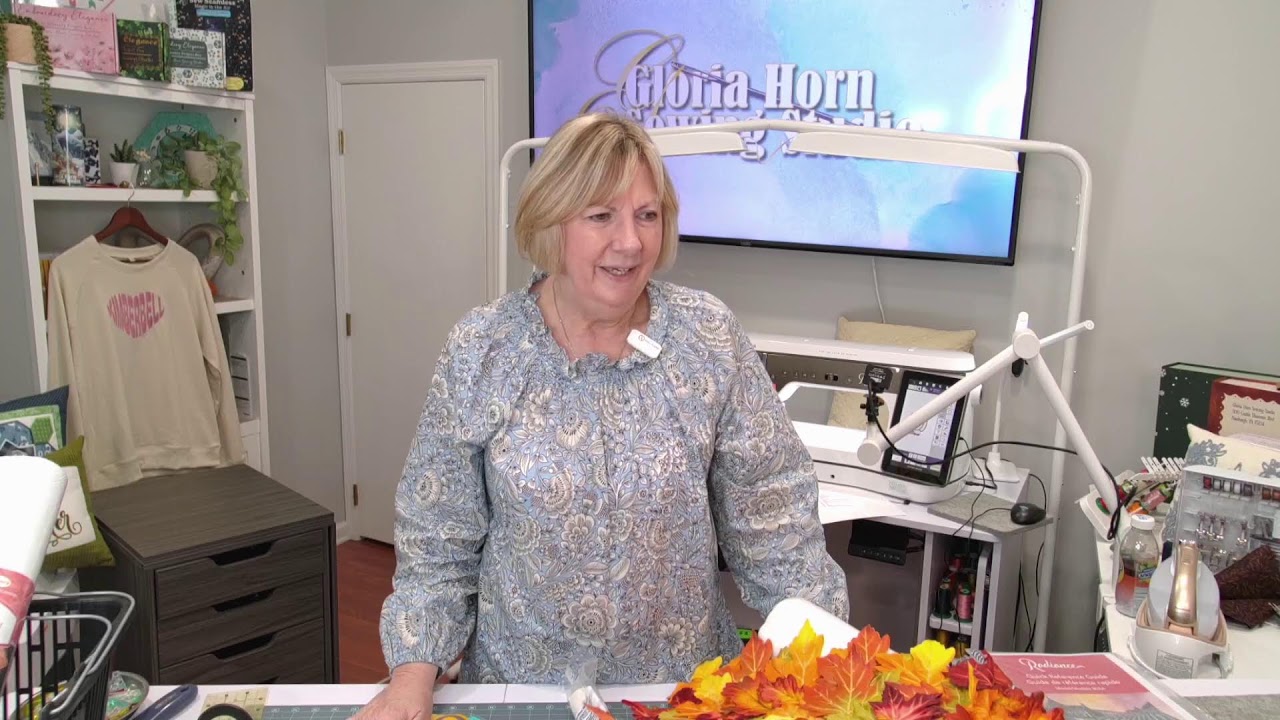 9/9/25 IQ Designer: Pumpkin Table Runner w/ Gloria & Joanie