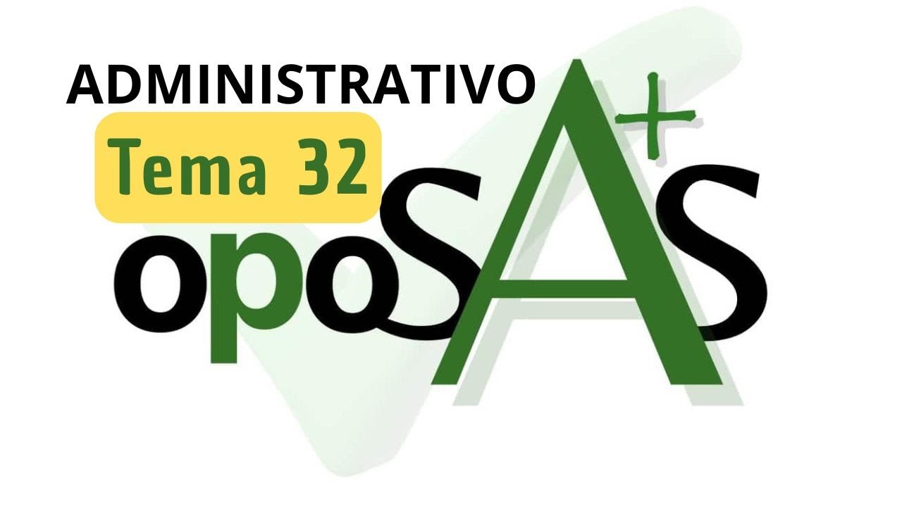 Tema 32 Administrativo SAS | GESTIÓN PRESUPUESTARIA y Hacienda Pública 💶