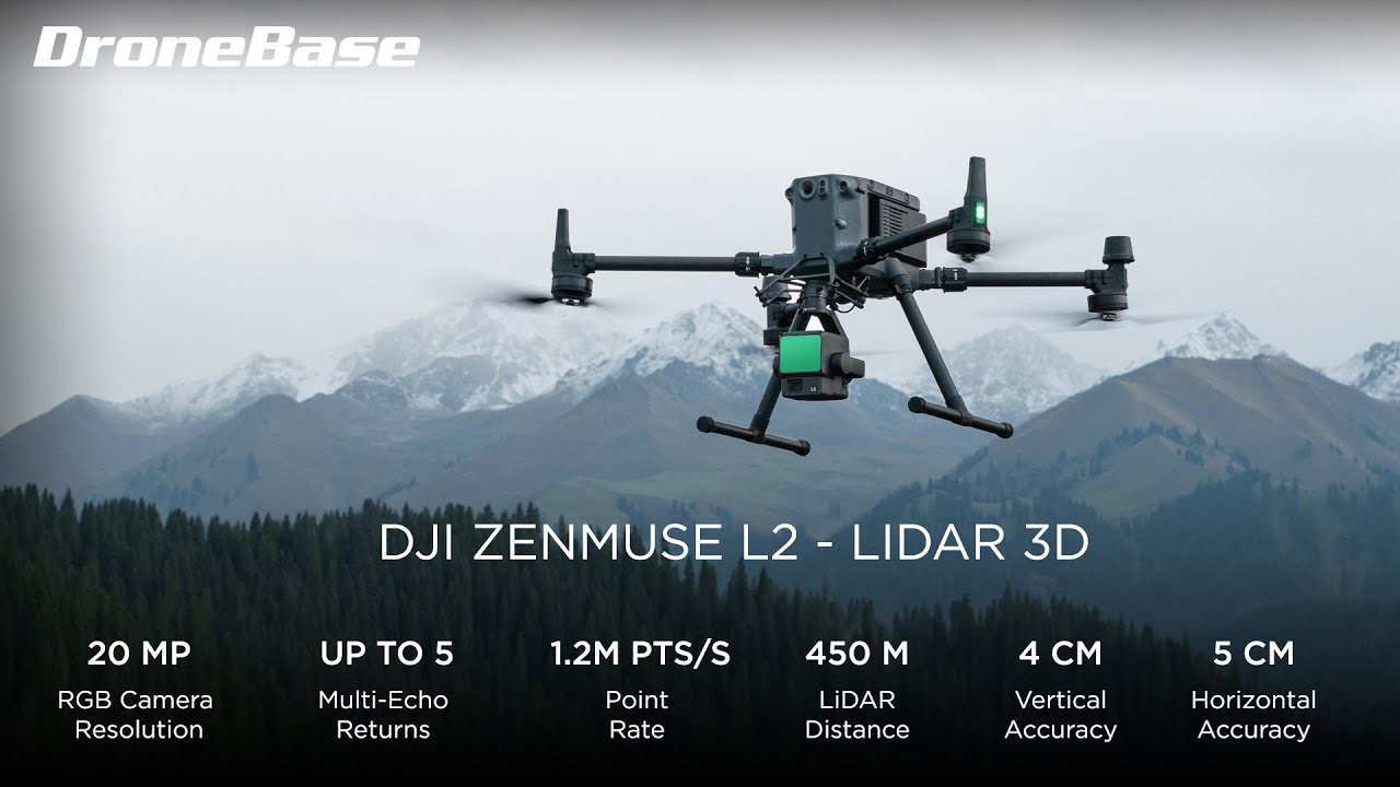 Tutorial - DJI Zenmuse L2 - LiDAR 3D