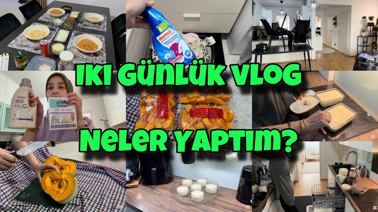 Günlük Rutin Temizlik | Benimle Evde Bir Gün | Ev Yogurdu | Sütlac Yaptım | Pratik Akşam Yemegi|Vlog