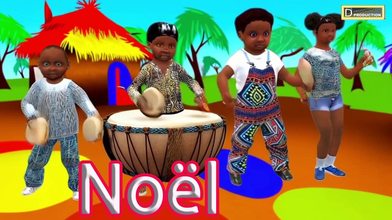 chante noël en Afrique | B'ANGEL FRANÇAIS | Comptines avec bebe kameni | Bantu Angel Français.