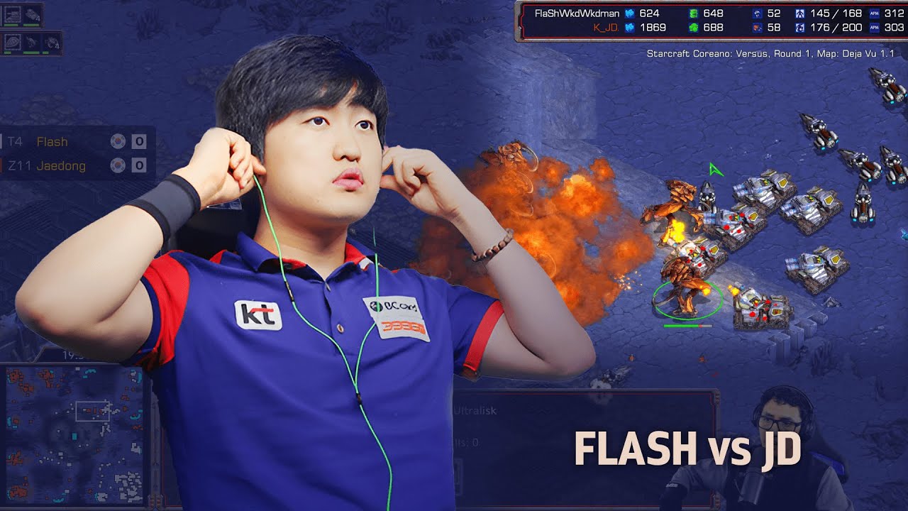 EL RETORNO DE DIOS 🔥: 🇰🇷 FLASH vs JAEDONG 🇰🇷