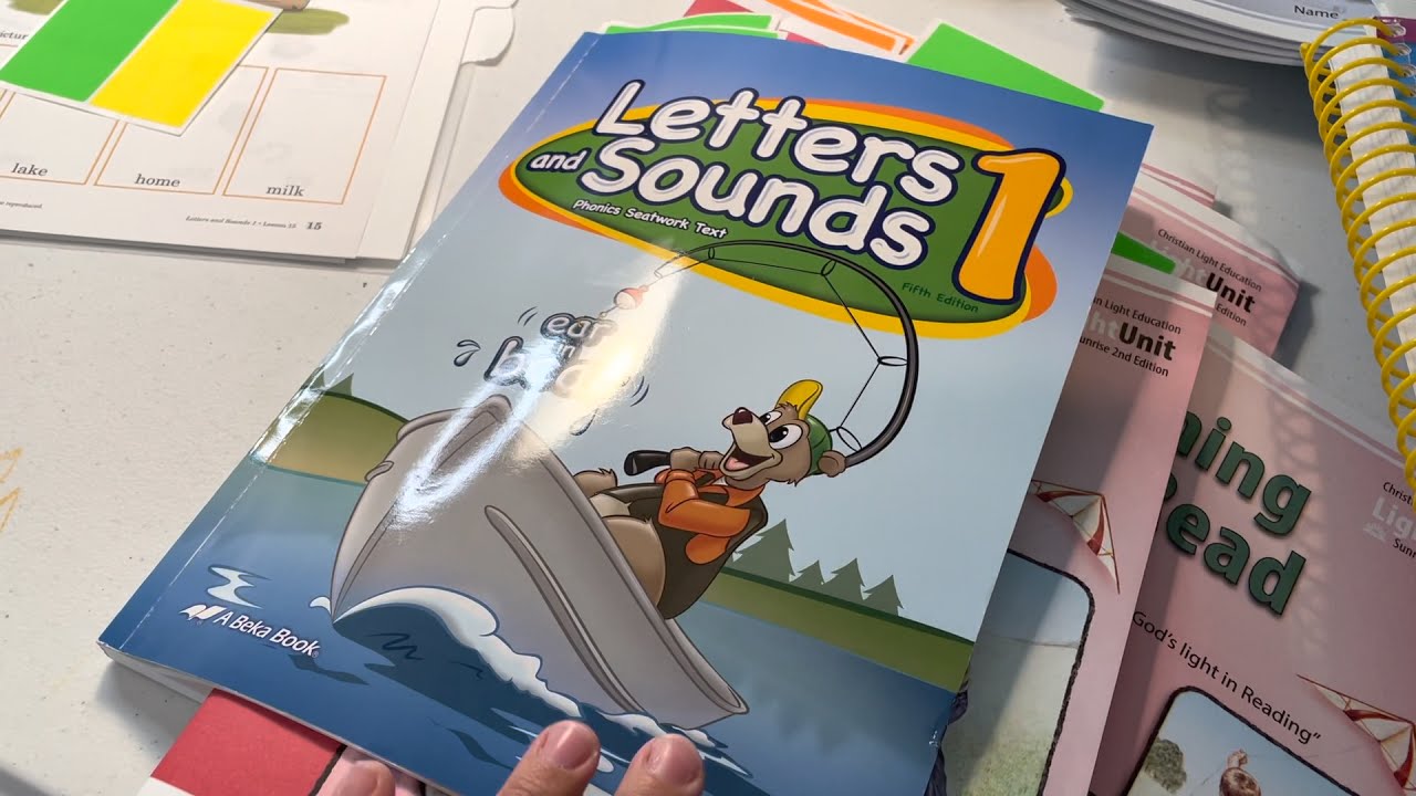 Abeka and Christian light education phonics and learning to read styles. Comparison