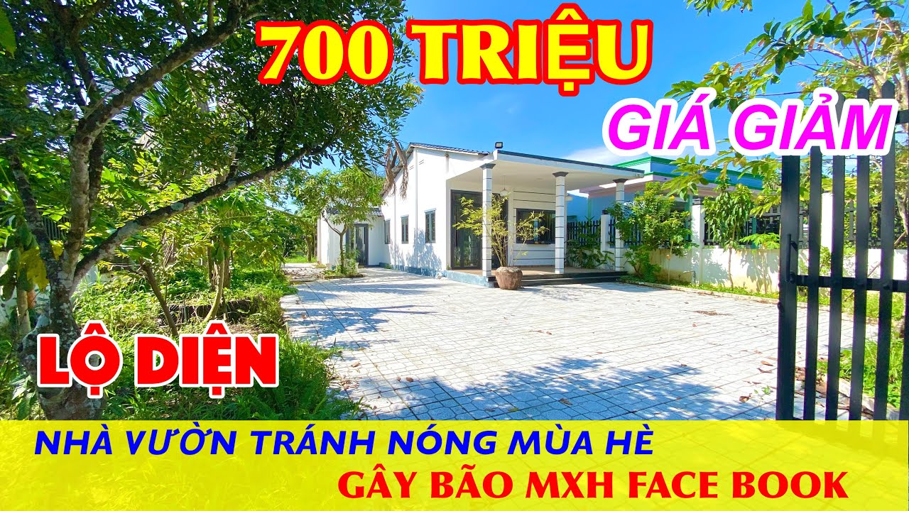 🔴 Bán nhà vườn nghỉ dưỡng 850m2, vườn trái cây, ao cá đẹp MÊ LY cách SÀI GÒN 45 KM