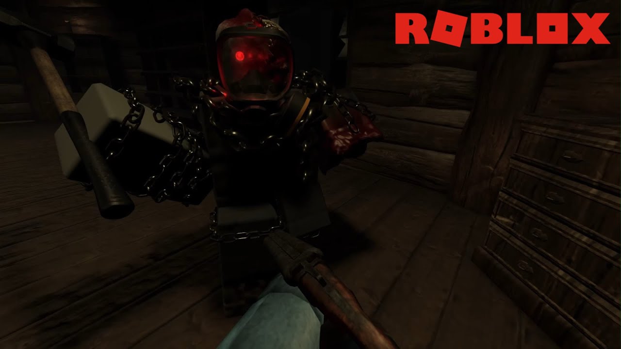 THIS CABIN SLASHER TRIED TO KILL ME AT NIGHT ! SLAUGHTER ROBLOX
