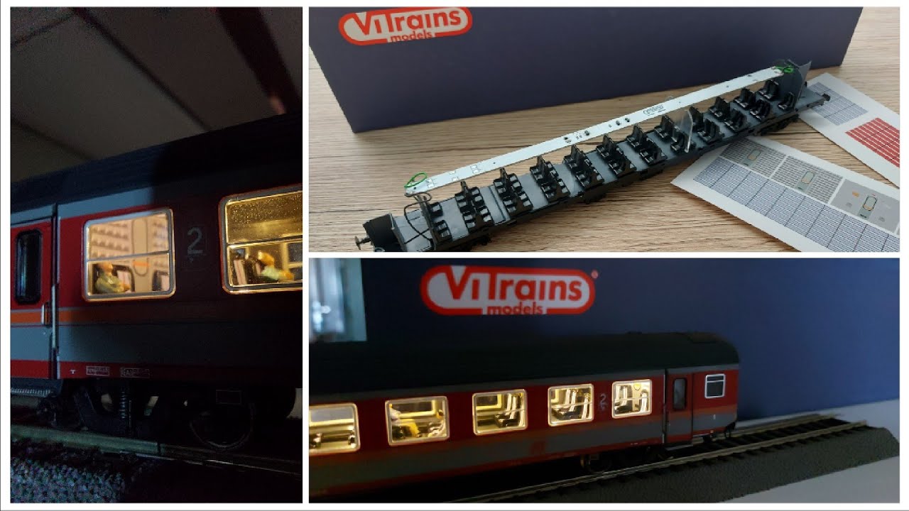 Tutorial:Migliorie,Applicazione su carrozza MDVC Vitrains  kit adesivi Picozzi e personaggi Allmrose