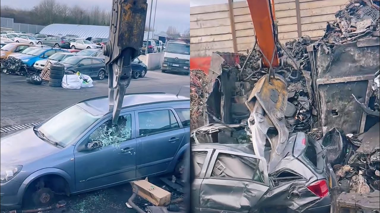 💥 VRS Car Dismantler. Incredible Large Scale Scrap Car Process #6