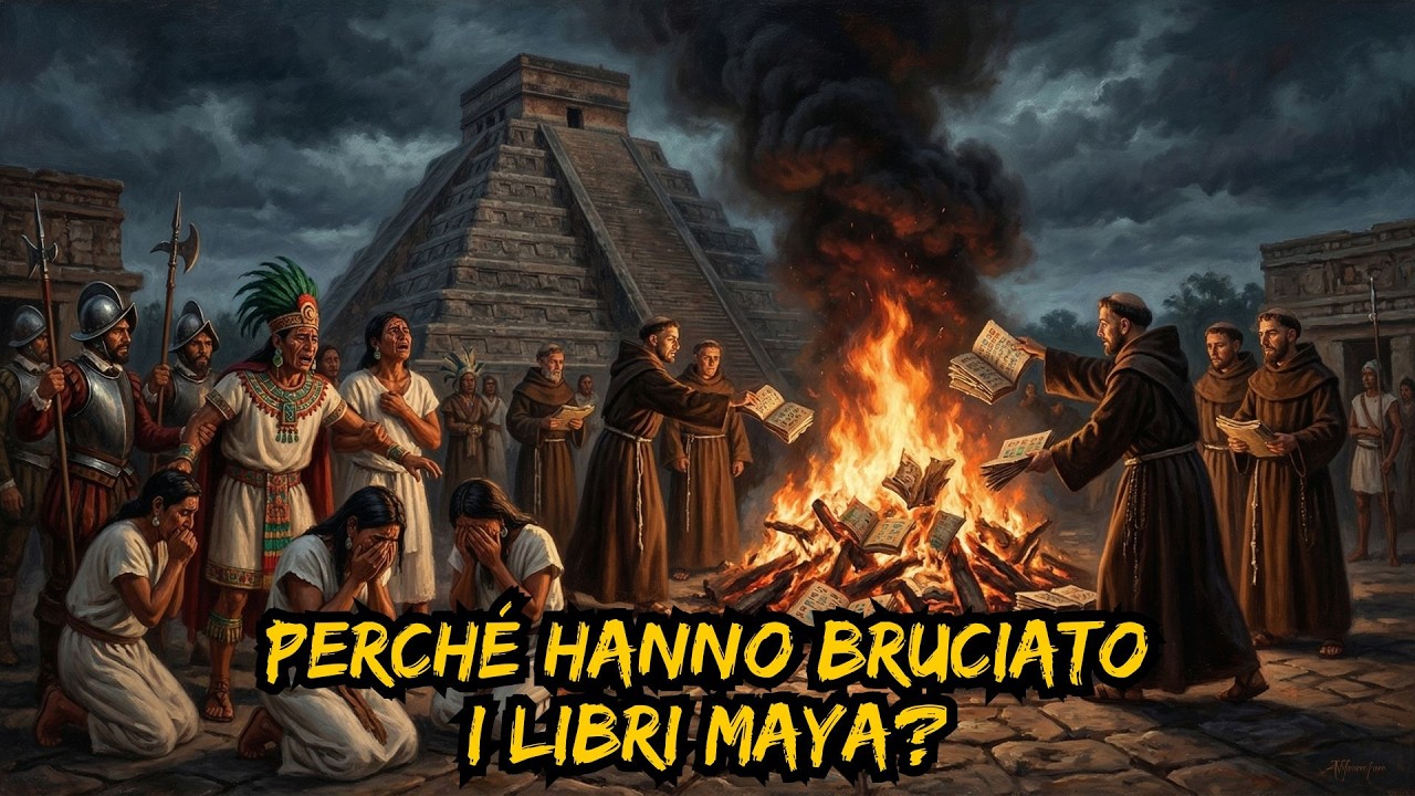Come l'Inquisizione ha distrutto la conoscenza Maya — Una Storia per Dormire