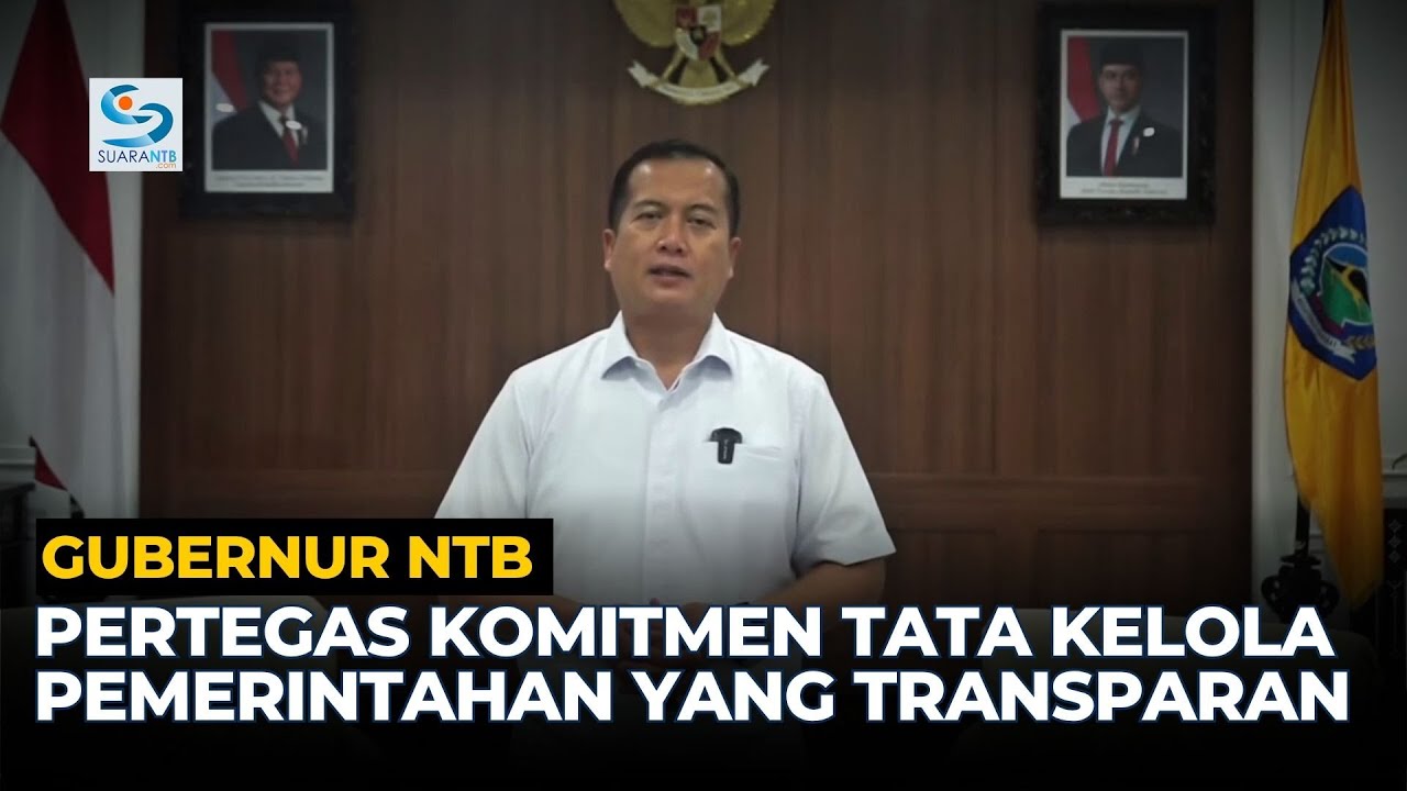 Gubernur NTB Tegaskan Komitmen Transparansi Lewat Uji Publik Keterbukaan Informasi 2025