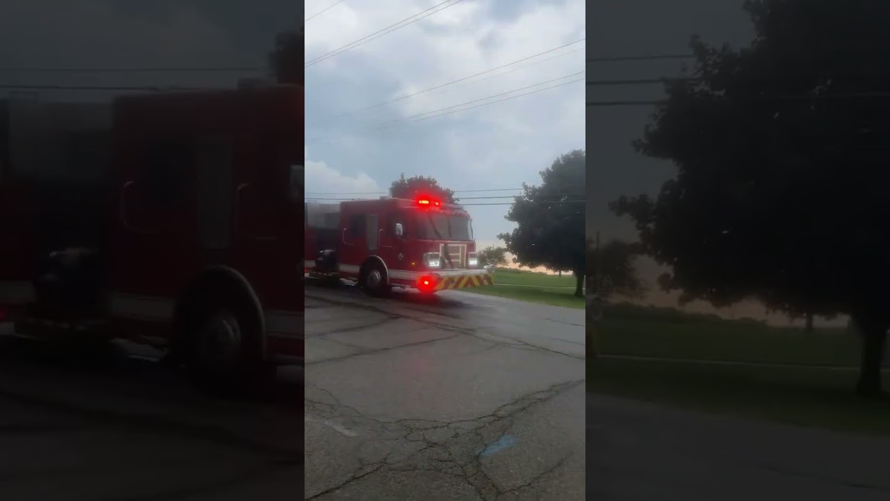 Lancaster Ohio Engine 3 Going to jobtown #gogetembrothers
