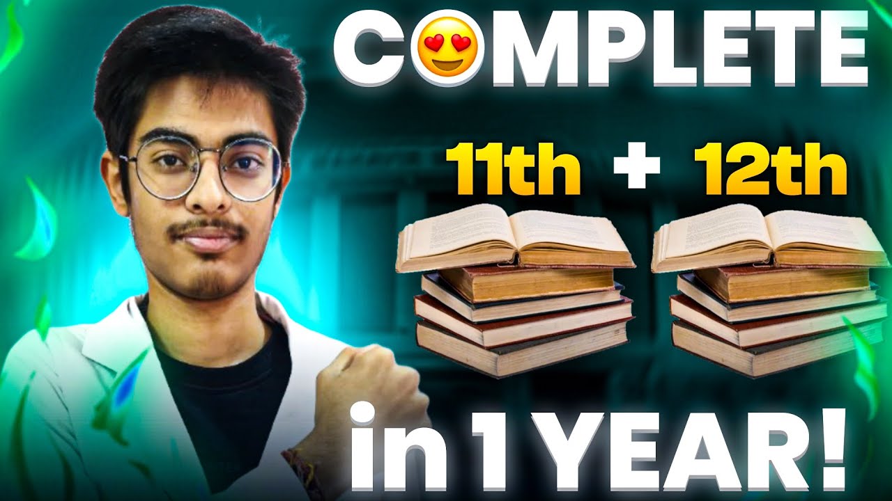 How to cover 11th with 12th in 1 year ⁉️NEET 2026‼️ By Vaibhav golani AIR 59 🔥‼️