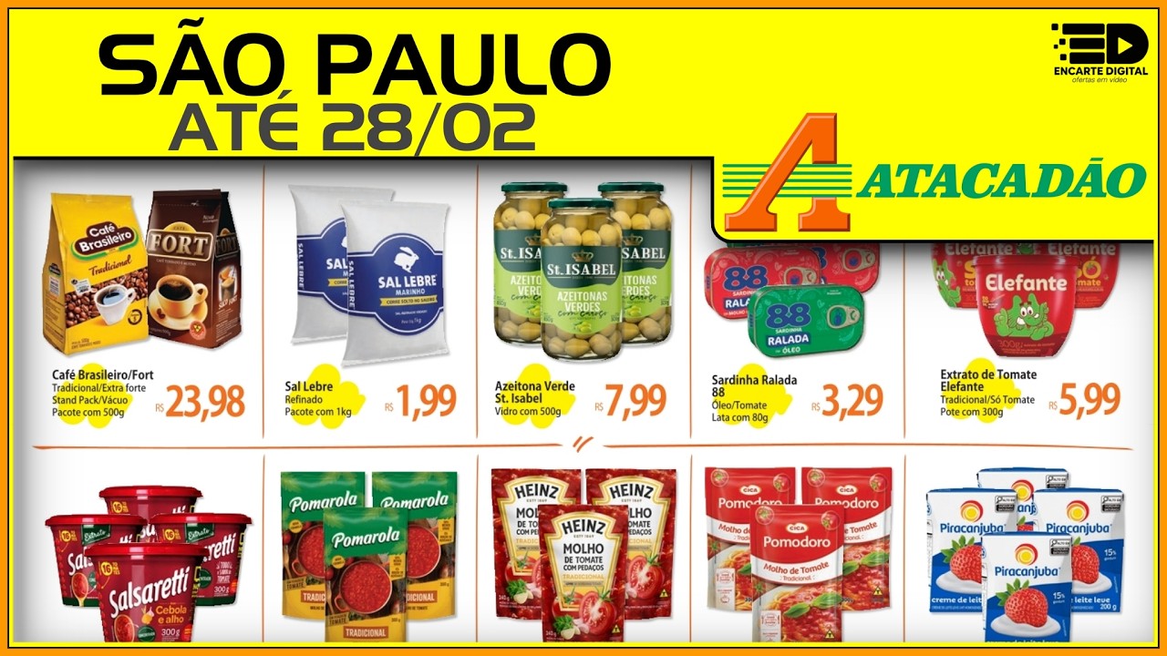 AT&Eacute; 28/02 - ECONOMIA GIGANTE NO ATACAD&Atilde;O - Ofertas de Fim de M&ecirc;s Que Valem a Pena Aproveitar