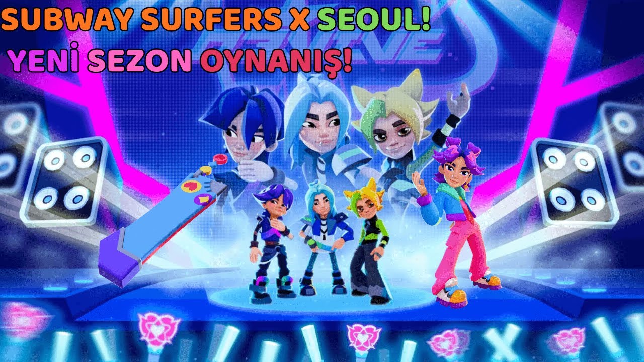 YENİ SEZON SEOUL OYNANIŞ!!🎙🤩 + SORU CEVAP DUYURUSU!! | SUBWAY SURFERS x SEOUL #11