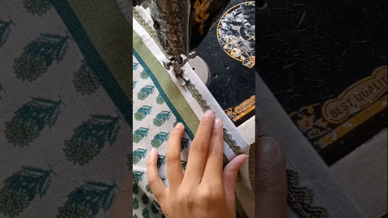 Elegant sleeves pattern 💚