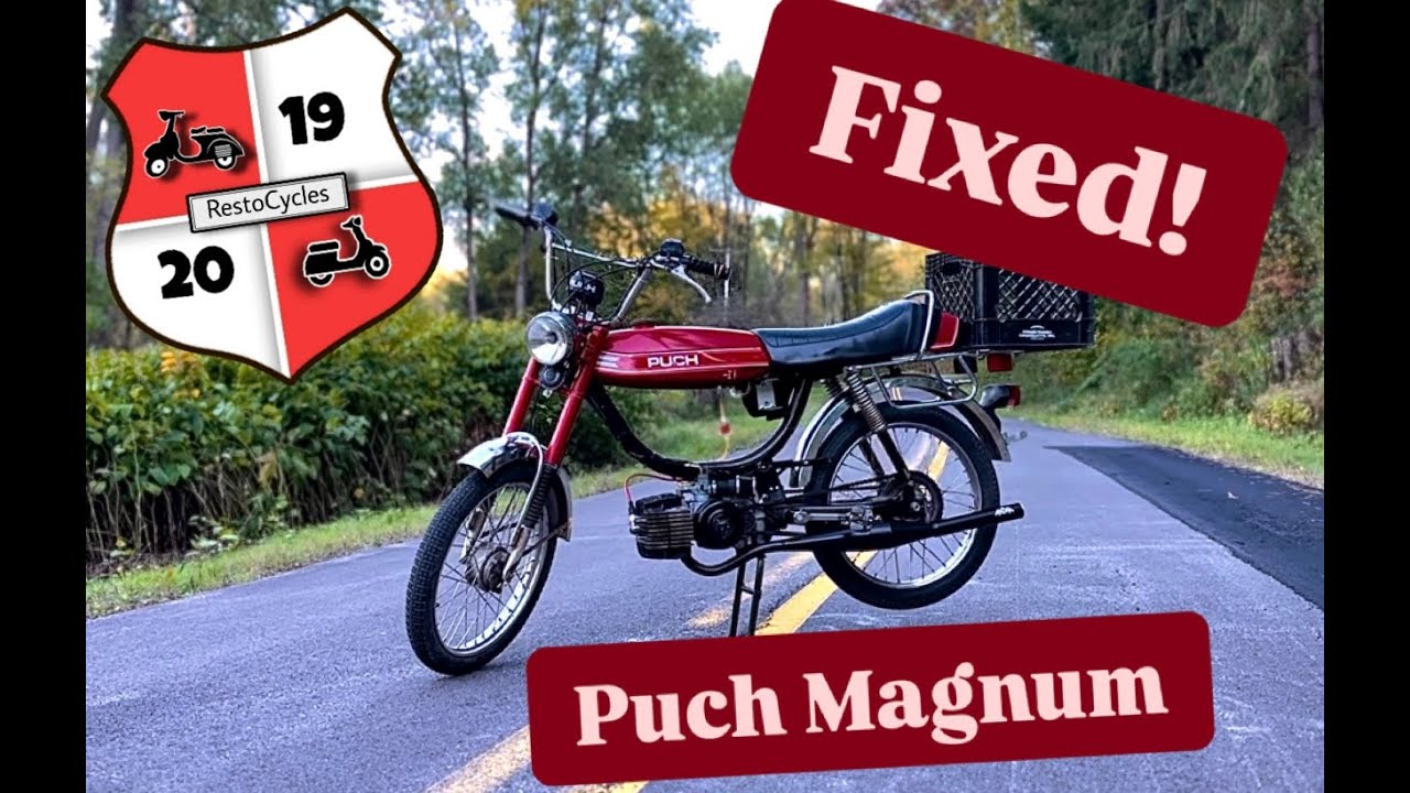 I Fixed A Puch Magnum 50cc Moped