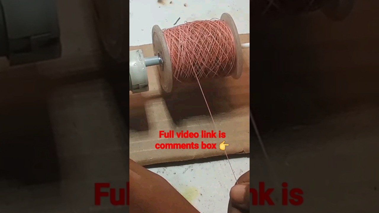 make electric firki at home/firki machine/dor lapetne ki tricks