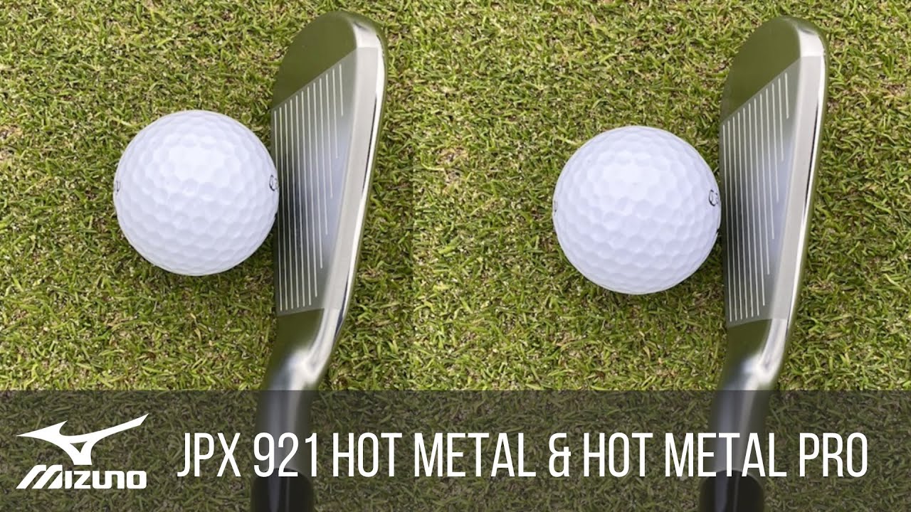 Обзор утюгов Mizuno JPX 921 Hot Metal Pro и JPX 921 Hot Metal