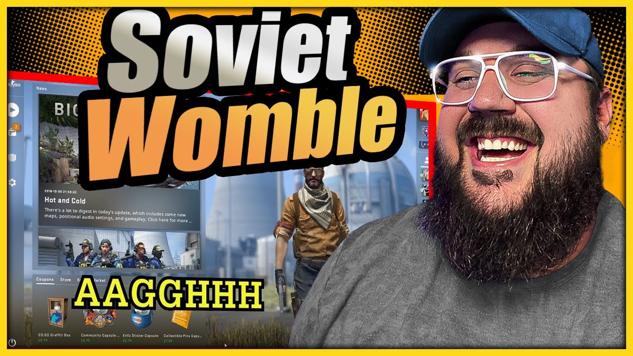 Первый раз смотрю SovietWomble! Он СУПЕР смешной! *Реакция*