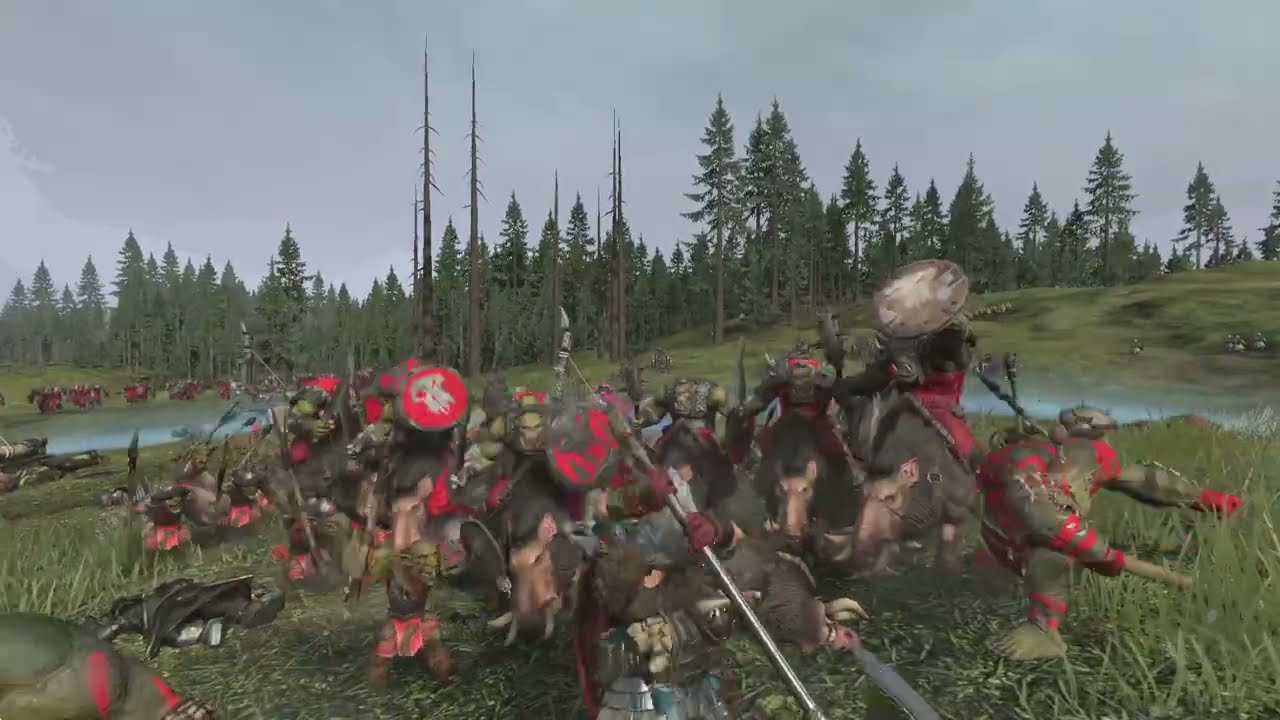Cinematic battle - Dwarves Vs Orcs | Total Warhammer 2