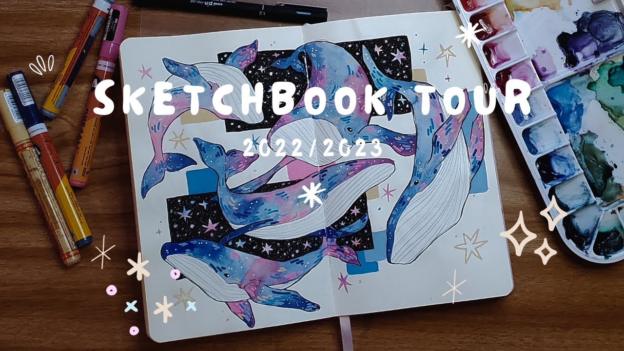 ★ Sketchbook Tour 2022 / 2023 (travailler, s'entrainer, dessiner un peu de tout)