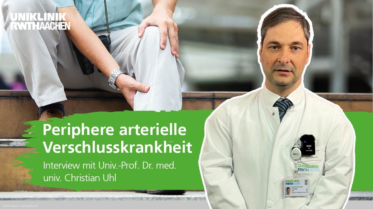 Periphere arterielle Verschlusskrankheit: Interview mit Univ.-Prof. Dr. med. univ. Christian Uhl
