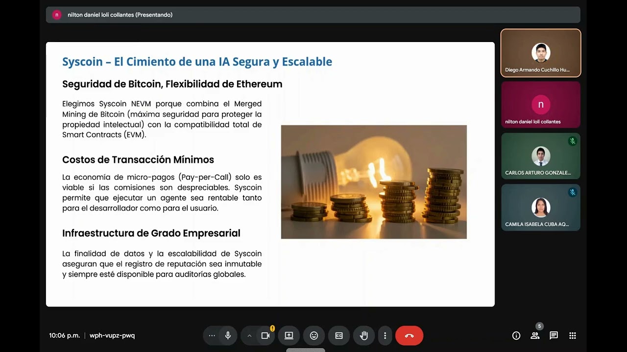 AI4 systech - Team 12 - Marketplace de Agentes IA Tokenizados en Syscoin