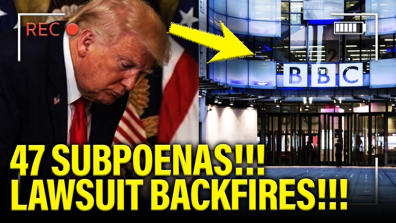 Trump Buried in 47 SUBPOENA TSUNAMI as BBC Lawsuit BACKFIRES