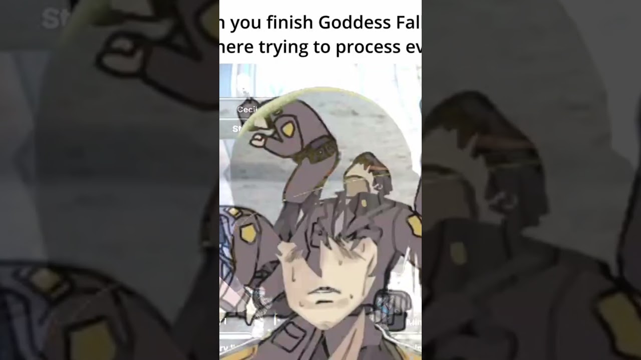When you finish Goddess Fall and sit there trying to process everything 