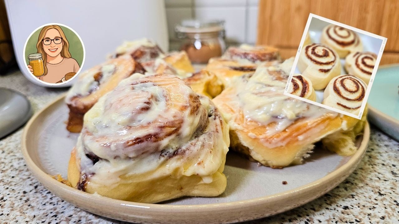 Zimtschnecken backen ohne Hefe – natürlich fermentiert, weich & aromatisch