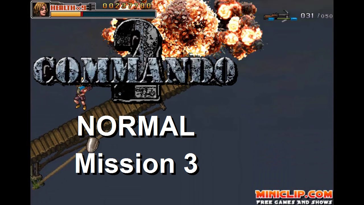 Commando 2 - Normal mode playthrough - Mission 3