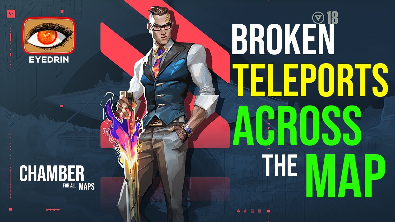 Broken Chamber Teleports Across the Map | Valorant Chamber Guide