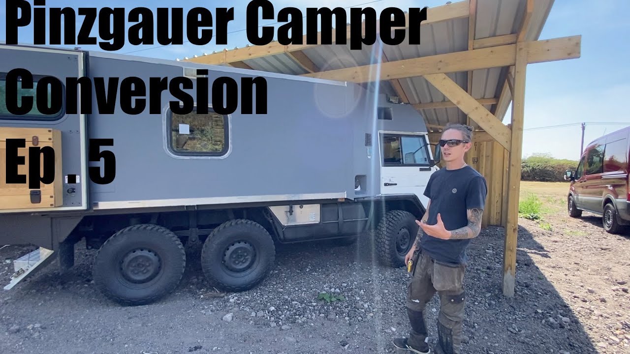 Pinzgauer Camper Conversion - Ep 5 (Final fit out and Painting)