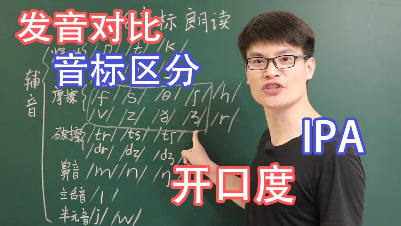 【2024国际音标】英语语音系列 | 48音发音对比，以及音标区分