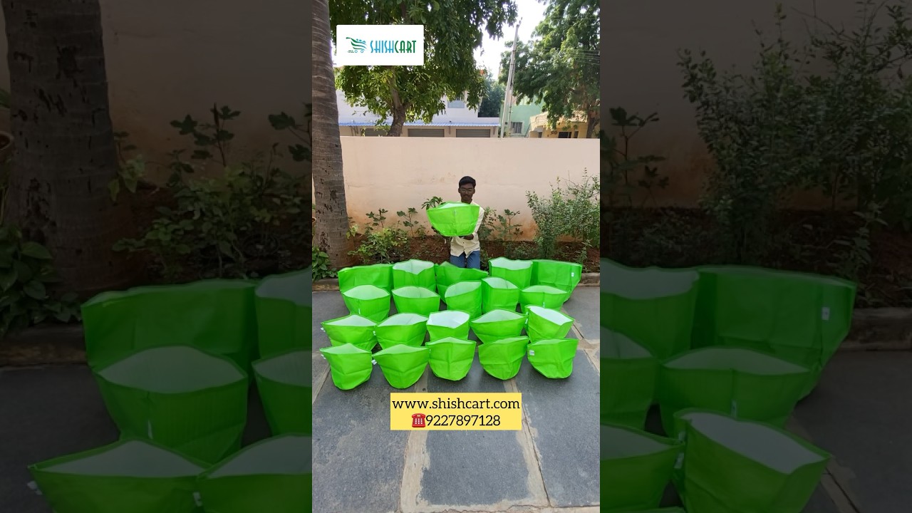 Grow bags from @shishcart