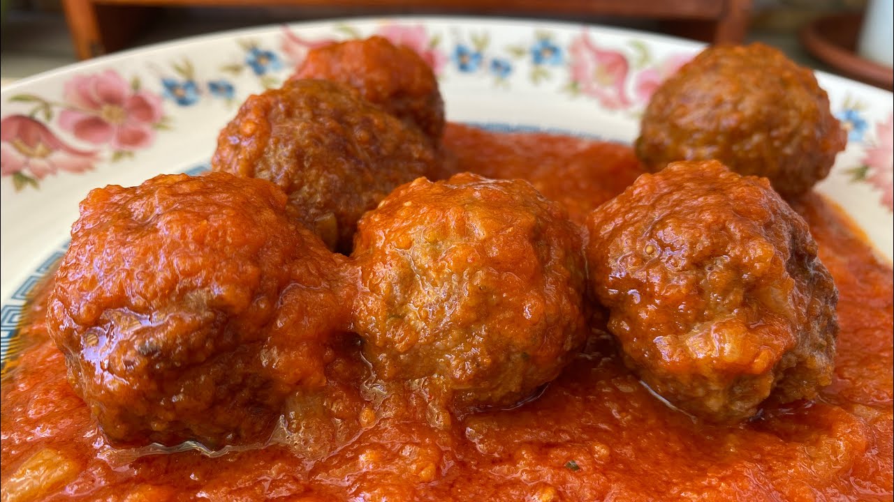 Albondigas en salsa de tomate