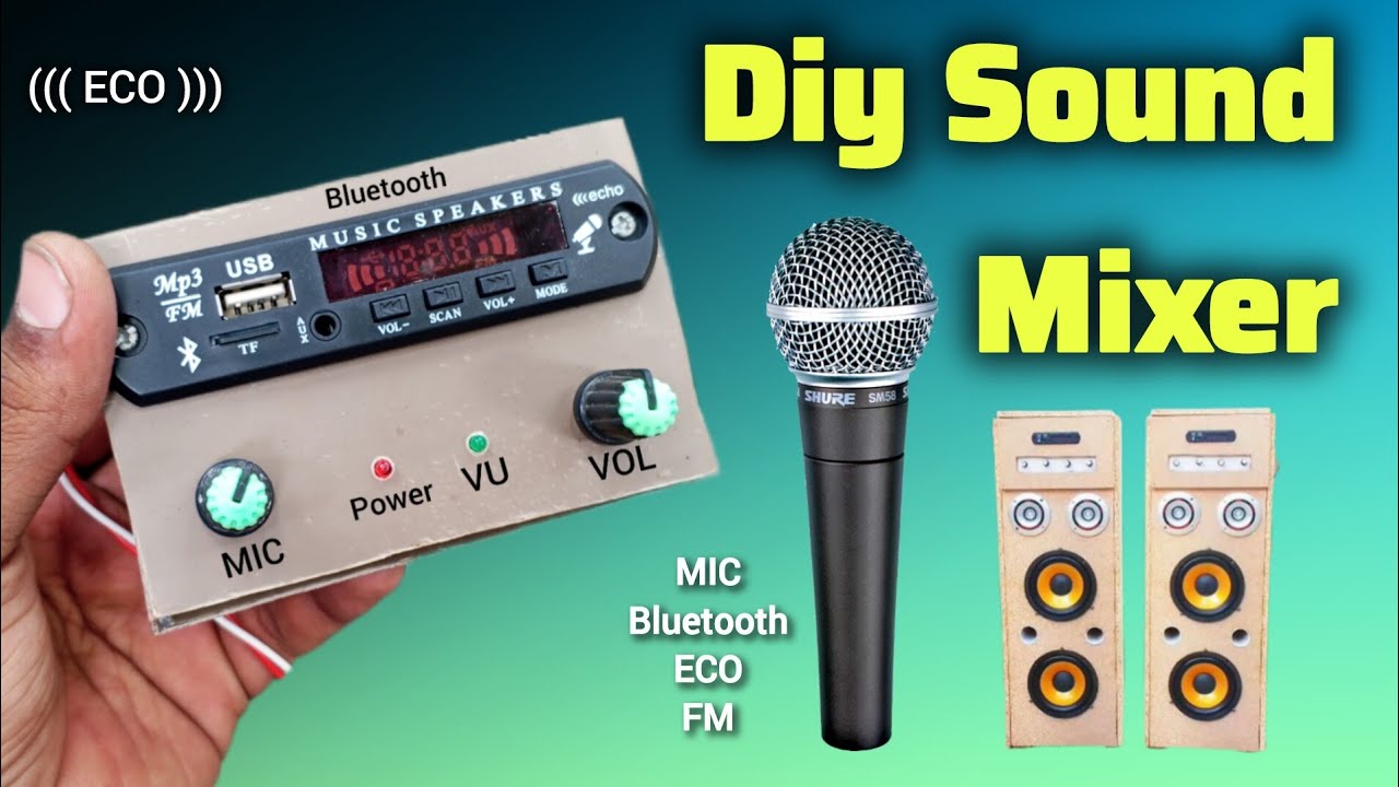 একের ভিতর সব 🤨 || Multifunctional Homemade Sound Mixer