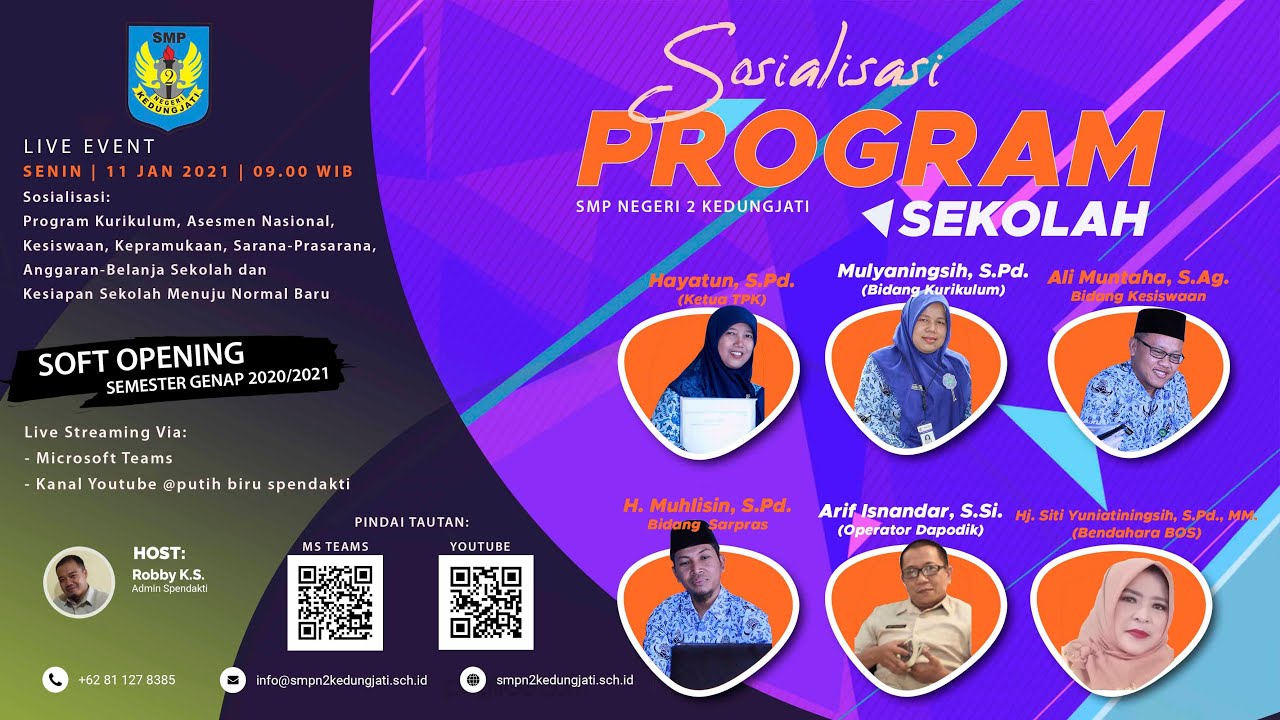 Live Stream SMPN 2 Kedungjati